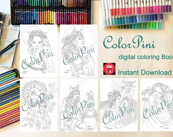 CATS VOLUME 1 Printable Adult Coloring Book