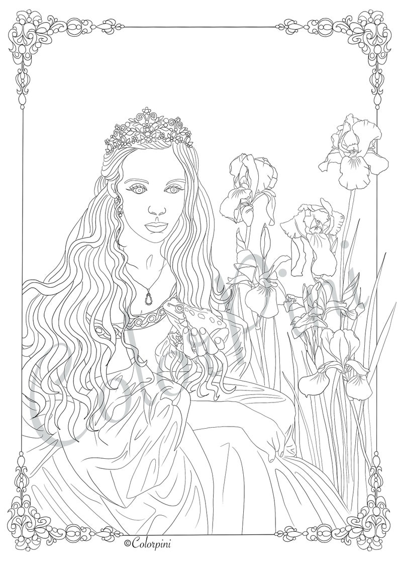 Download DREAM PRINCESS Coloring Pages Download Printable File PDF ...