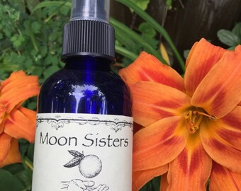 Orange Vanilla Aromatherapy Room and Linen Spray: Luminous Summer Scent (4 oz)