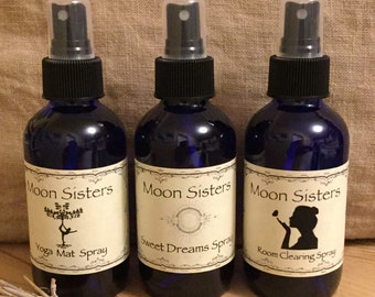 Aromatherapy Essential Oil Spray Set: Pick Any 3 (4 oz)