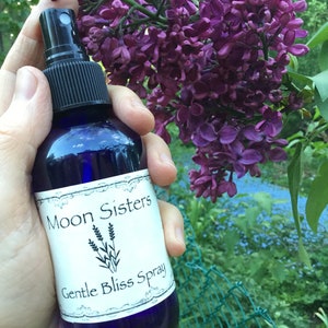 Bedtime Lavender Aromatherapy Room & Linen Spray: Gentle Bliss (4 oz)