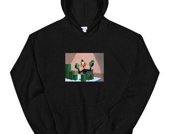 daffy duck money hoodie