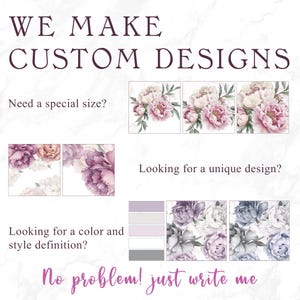 a poster with a bunch of flowers on it