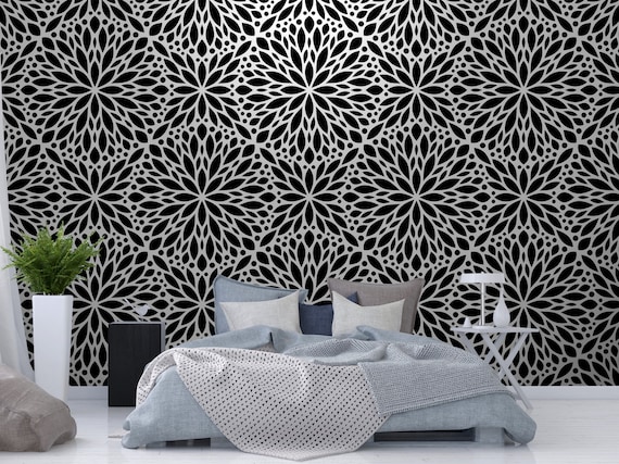 metallic silver wallpaper designs