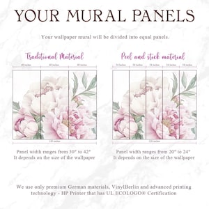 a flyer for a flower shop with pink flowers
