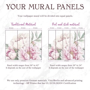 a flyer for a flower shop with pink flowers