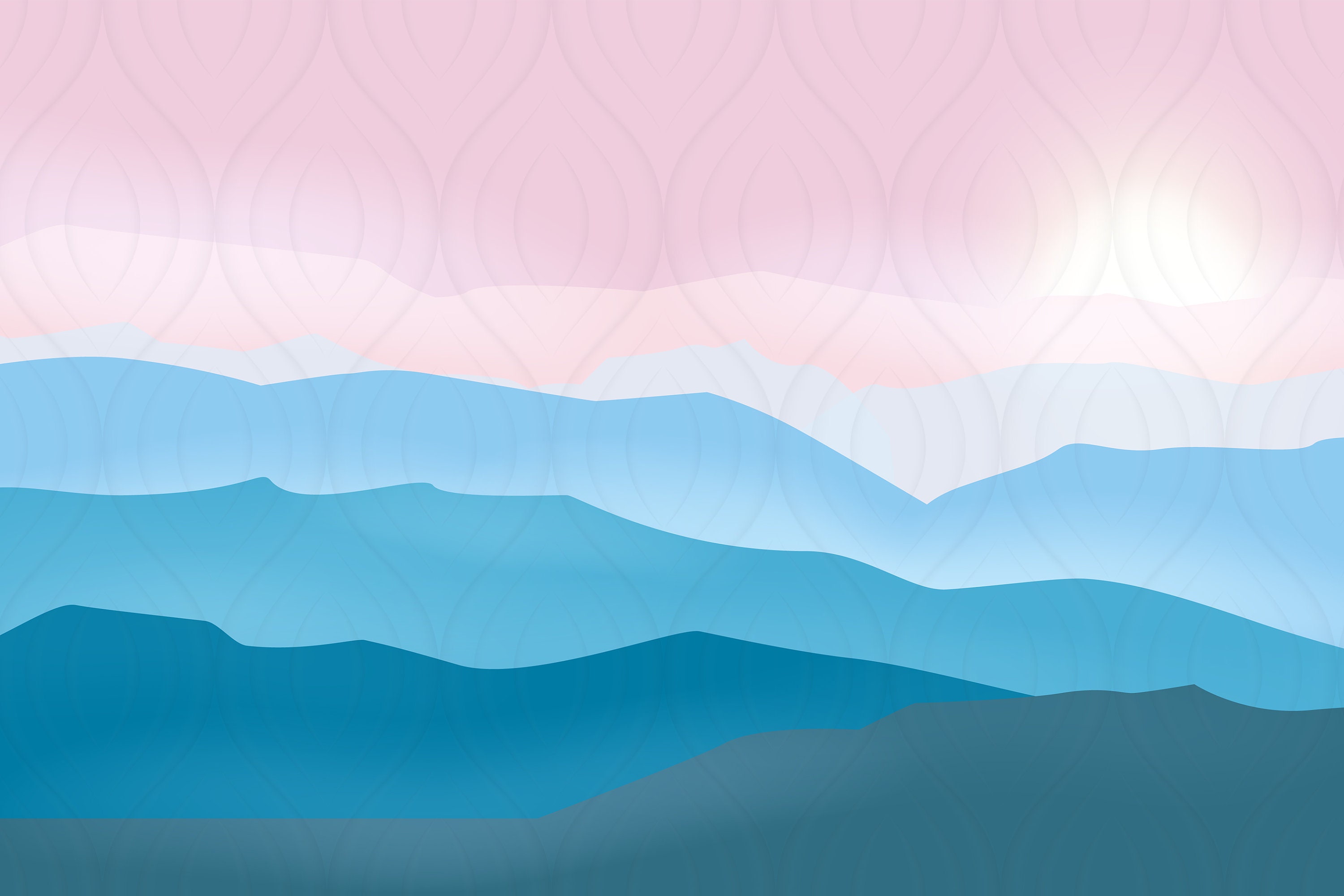 Light Blue Ombre Wallpaper Kids Self Adhesive Wallpaper | Etsy