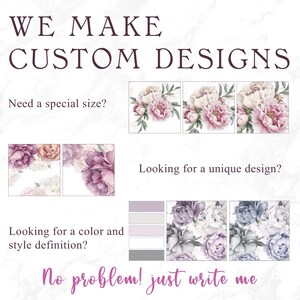a poster with a bunch of flowers on it