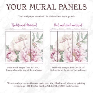a flyer for a flower shop with pink flowers