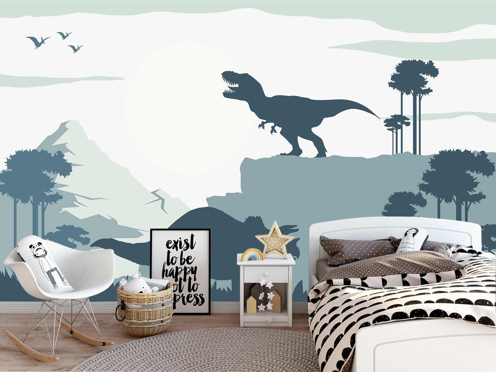 Papel pintado de dinosaurio grande para niños Jurassic World - Etsy México Papel pintado de dinosaurio grande para niños Jurassic World - Etsy México