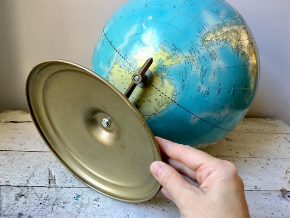 Vintage Cram's Imperial World Globe, 1980s - Etsy