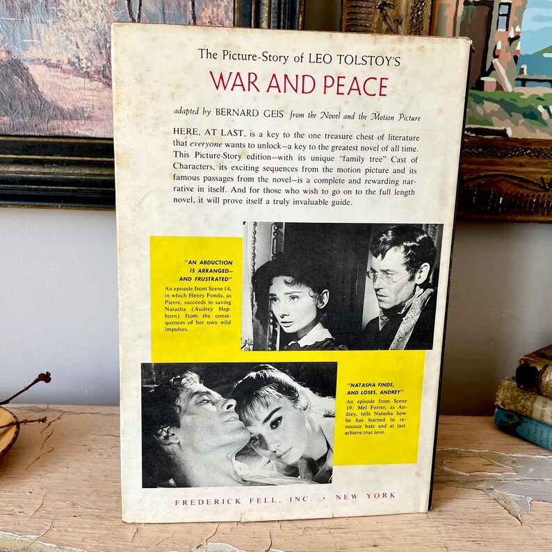Bernie Geis The Picture Story of Leo Tolstoy's War and Peace, Adapted by Bernard ...