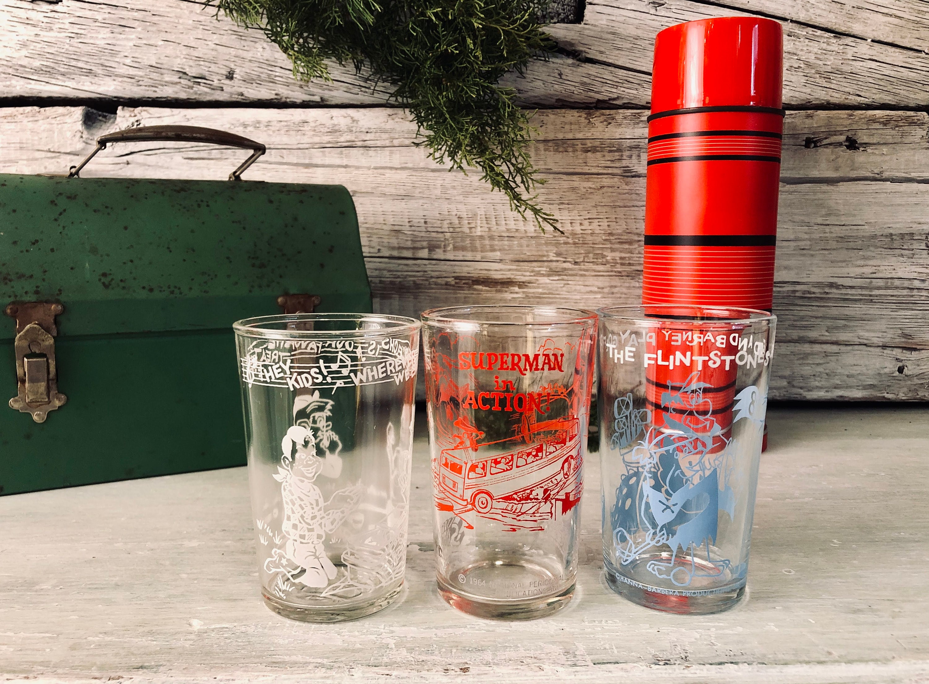 Fred best sale flintstone glasses