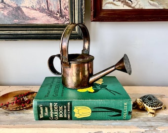 Small vintage copper watering can