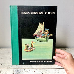 1967 hardcover edition of Lear&#39;s Nonsense Verses; Grosset & Dunlap