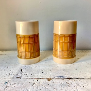 Collection of two vintage Aladdin Best Buy thermos bottles