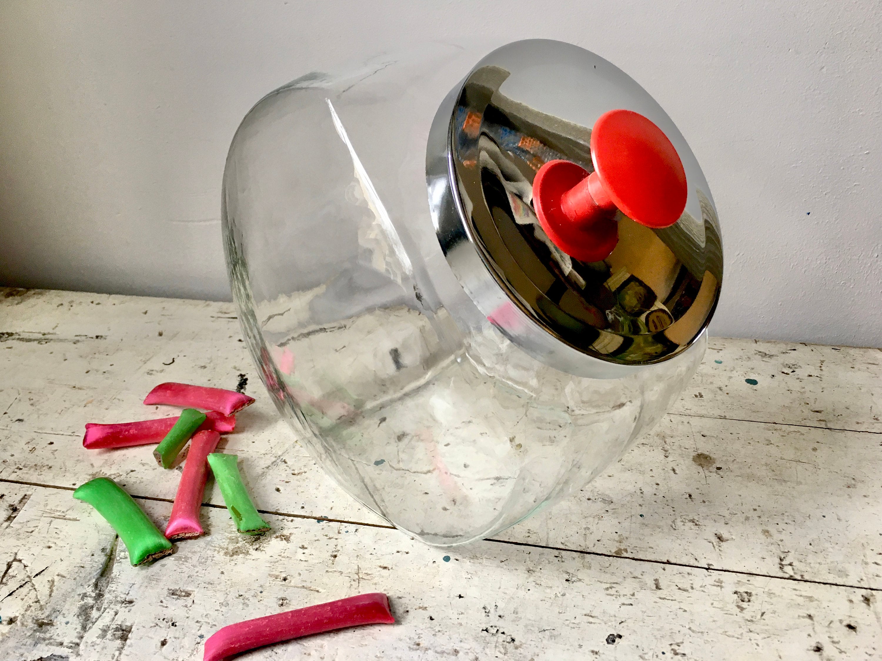 Mini Glass Penny Jar With Lid Candy Jar Cookie - Temu
