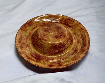 Sombrero, Freckled Brown, Lead-free, Centerpiece, Tribute, Non-food Decor