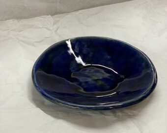 Centerpiece Servicing Plate Blue Gift Happiness Plate
