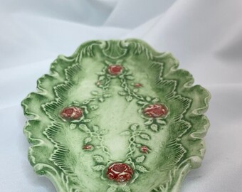 Jewelry Vanity Desk Home Office Medication Dish Gift Delicate Memories