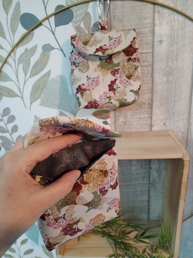 Pochette à friandises avec mousqueton / étui à gourmandises pour chien image 5