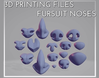 Fursuit Noses | 3D Print Files