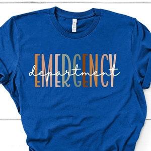 Emergency Nurse Shirt for ER Nurse Emergency Department Gift for ED RN Grad Gift Nursing T-Shirts Tshirt Registered Emergency Nurse GBTD1319