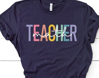 Math Teacher Shirt, Math Shirt, Gift for Math Teacher, Math Lover Shirt Gift, Math Teacher Appreciation Gift, Math Teacher Shirt / GBTD0610