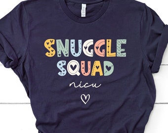 NICU Squad Shirts, NICU Shirt, NICU Nurse Shirt, Baby Nurse Shirt, Neonatal Nurse Shirt, Nicu nnp TShirt, Future Nicu Nurse Gift / GBTD1325