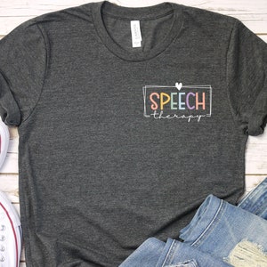 Pocketsize Speech Therapy Shirt, Pocket SLP Shirt, ASL Shirt, Speech Therapist, Slp Shirt, Speech Pathologist, Speech Language / GBTD1367