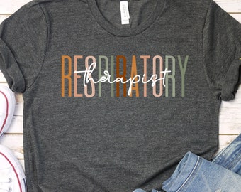 Boho Respiratory Therapist Shirt for RT, Respiratory Therapy Pulmonologist, Respiratory Therapist Gift, Respiratory Therapist Shirt GBTD1155