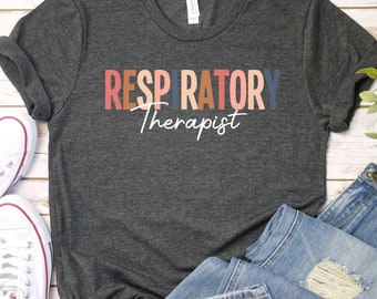 Boho Respiratory Therapist Shirt, RT Shirt, Respiratory Therapy, Pulmonologist Shirt, Pulmonologist Gift, RT Life Pulmonology Shirt GBTD1148