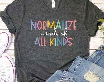 Inclusion Shirt Autism Acceptance Shirt Celebrate Neurodiversity Shirt Advocate Shirt Aba Shirts Special Ed Shirt Bcba Neurodiverse GBTD1190