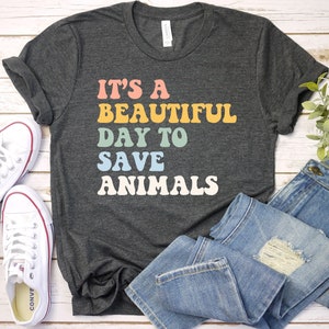 Save Animals Shirt, Animal Rescue Shirt, Wildlife Rescue Tee Save Animals Shirt, Animal Rescue Shirt, Wildlife Rescue Tee