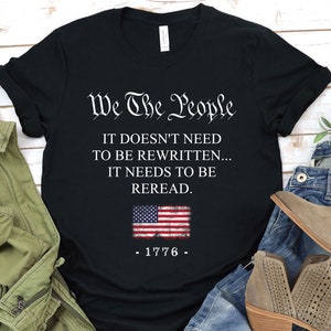 We The People 1776 shirt Patriotic Labor Day Shirt, Fourth of July, American History 1776 Independence Day Shirt, Patriotic Shirt GBTD0380 image 1
