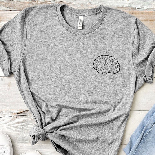 Human Brain Anatomy Shirt Medical Student Gift Brain Shirt - Etsy