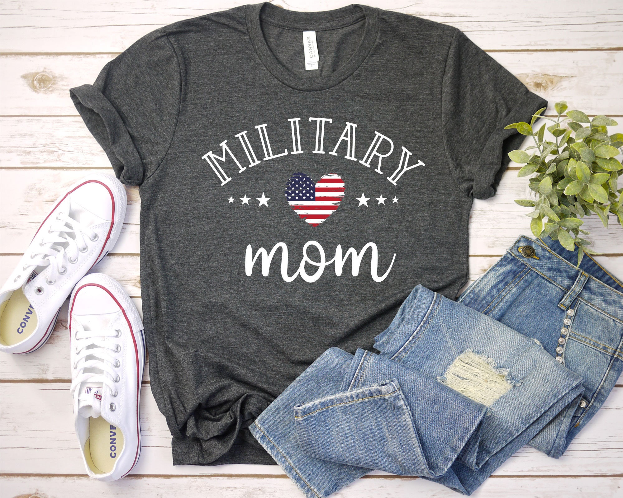 Military Mom Shirt Love My Hero Deployment Homecoming Proud