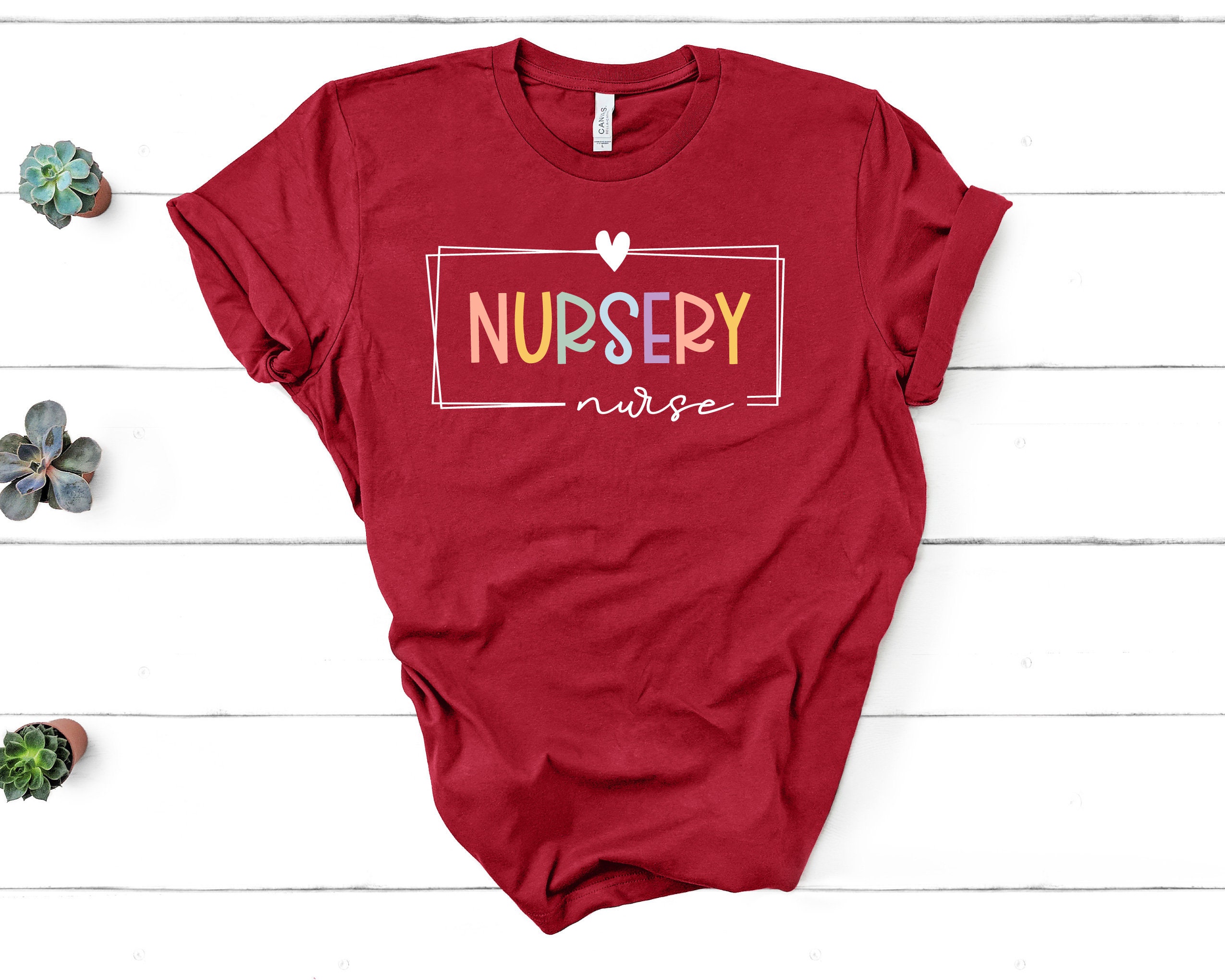 Tiny Humans Nursery Nurse T-Shirt, Nursery Nurse Shirt, Newborn Nursery Nurse Shirt, Neonatal Nurse Shirt, Nursery Nurse Gifts / GBTD1301
