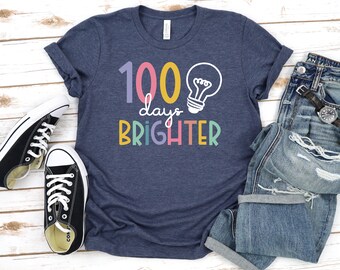 100 Days Of School Shirt For Teachers & Students - Cute Disco Ball Design, Soft Cotton Tee For 100th Day Celebration