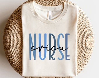 Cute CVICU Nurse t-shirt for women, CVICU Nurse Shirt, CVICU Nurse Gift, Nurse Appreciation Gift, Cardiovascular Intensive Care Unit GBD1893