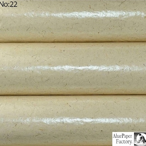 Natürliches Bananenpapier / Ahar / ورق مقهر / Arabisches Kalligraphie-Papier / 80x110.c / großes Papier