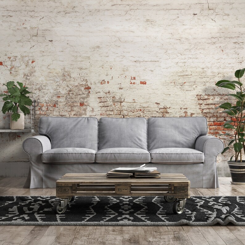 LOFT BRICK Wall Effect Wallpaper MURAL Brick Effect Loft Etsy