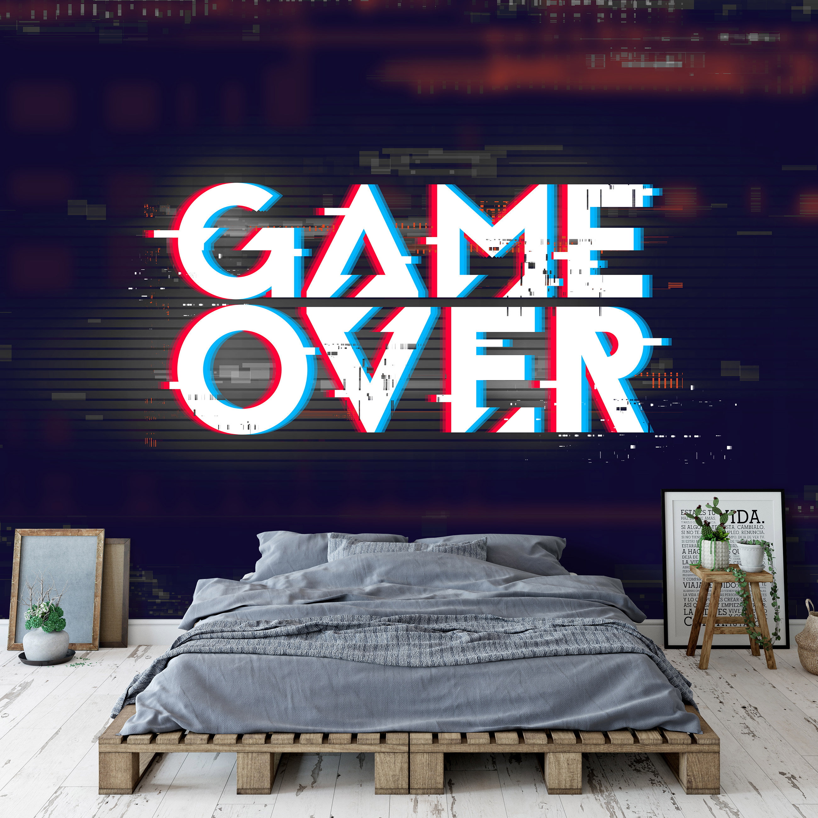 GAMING Wall Mural Gamer Teen Room Wallpaper Teenager Mural - Etsy