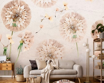 Bohemian Interior Design Wall Poster Nature BOHO Mural Wall Decoration Wall Poster Meadow PhotoWallpaper Wallcovering |