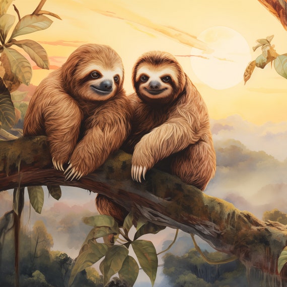 Sloths wallpaper discount