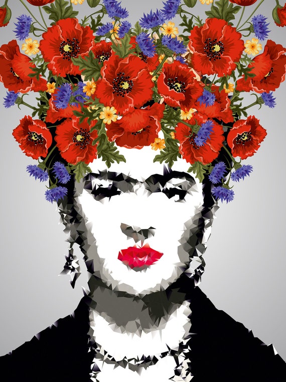 Brain Roy  Frida Kahlo yellow background  MutualArt