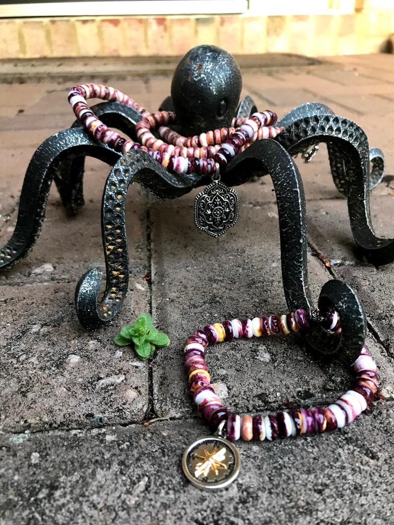 Bracelet Set Spiny Oyster Necklace