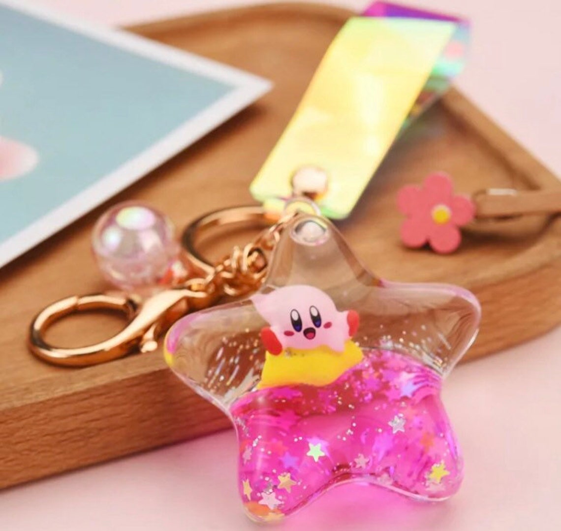 Kirby water keychain Etsy