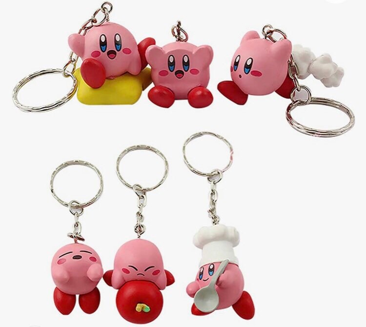 Kirby keychain set Etsy