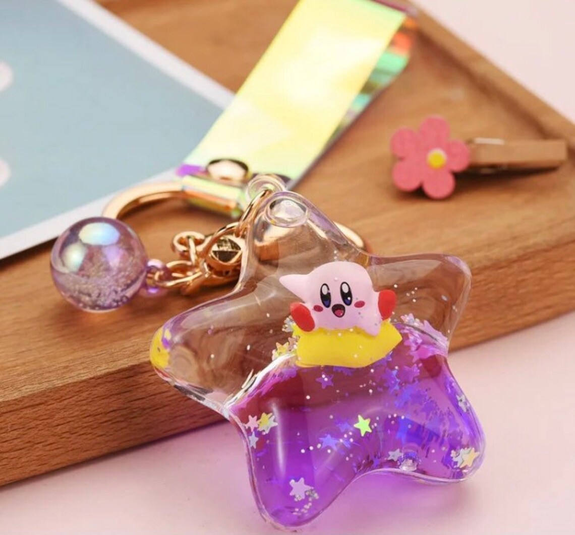 Kirby water keychain Etsy